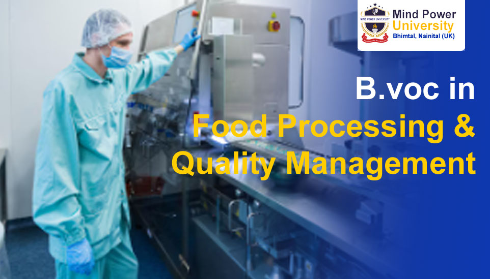 Food Processing & Quality Management Course Fees Structure